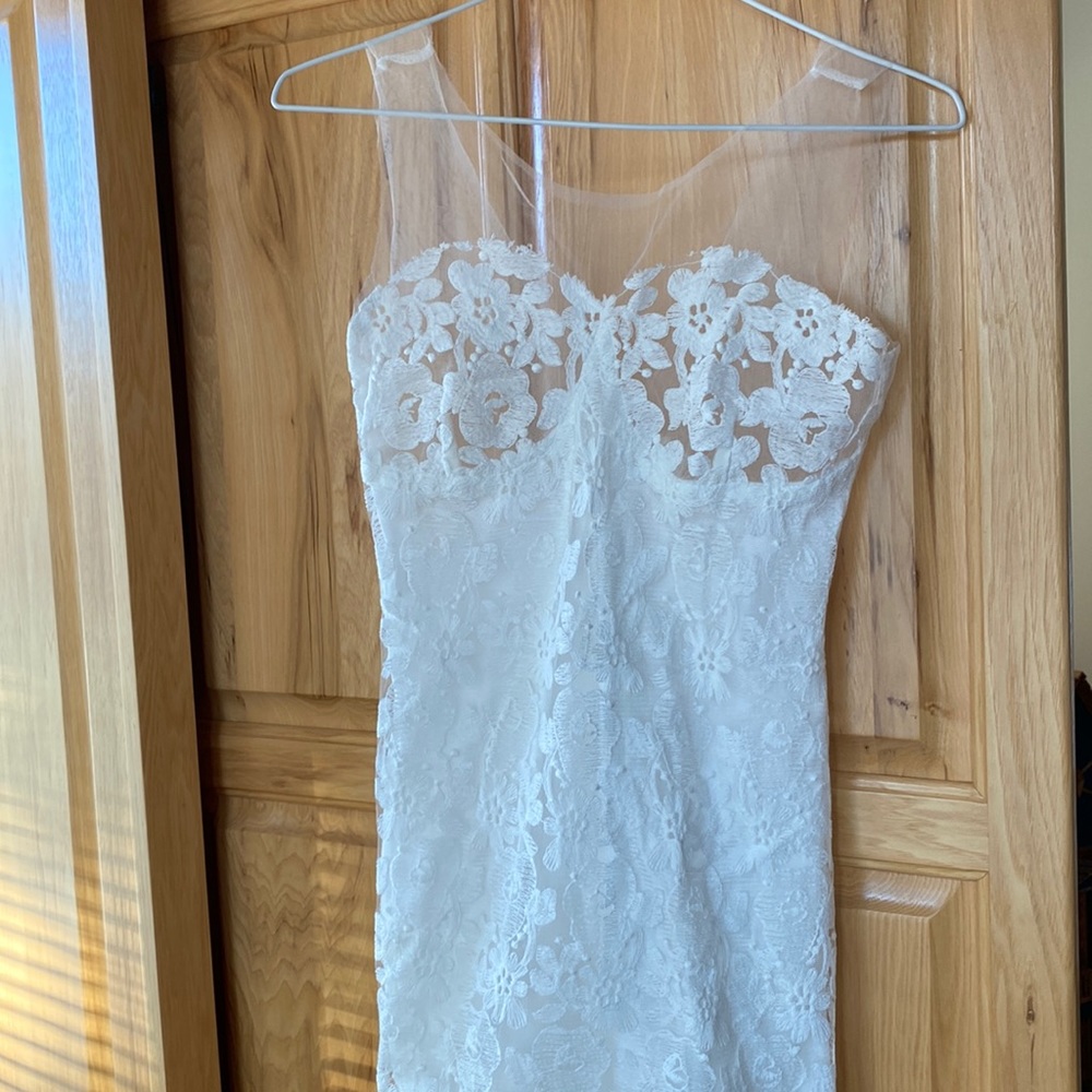Mesh lace dress